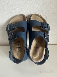 Sandali blu navy bambino tg 27 - Evoca