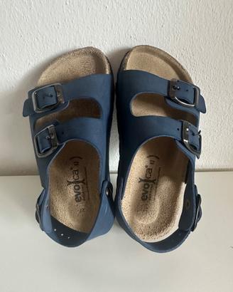 Sandali blu navy bambino tg 27 - Evoca