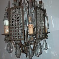 lampadario in cristallo