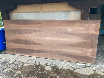 Pannello compensato impiallacciato noce 302 x 122