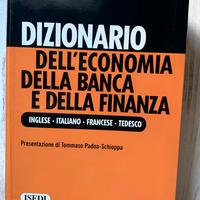 DIZIONARIO DELL'ECONOMIA DELLA BANCA E FINANZA