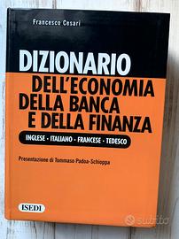 DIZIONARIO DELL'ECONOMIA DELLA BANCA E FINANZA