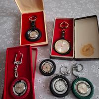 orologi portachiavi a ruotino FIAT vintage 