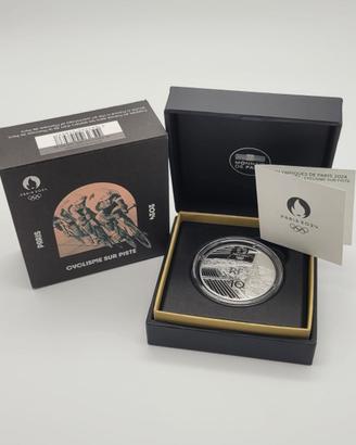 Francia 10 € Olimpiadi 2024 Argento 999 FS - n120