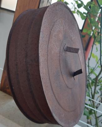 Coperchio in Ghisa Antico o Forno di Campagna 