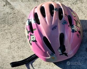Casco bici bimba + rotelle