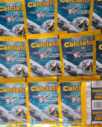 15 bustine figurine 2019 2020 calciatori nuove