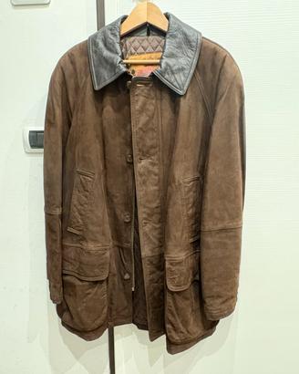 Giaccone uomo in vera pelle taglia 52