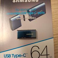 2 usb type-c flash drive 64 gb