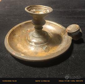 porta candele  da camera antico 