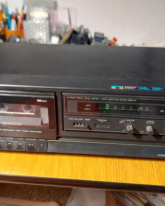 Piastra Aiwa AD F270 Stereo Hi Fi Tape Deck Vintag