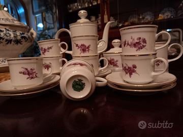 Servizio da caffè tedesco Porzellanfabrik