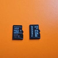 Kingston 32 GB Sd card Class 10 + Transcend Sd 1GB
