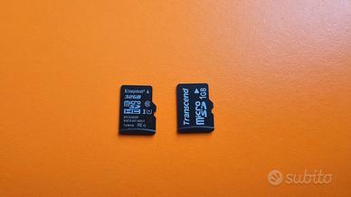 Kingston 32 GB Sd card Class 10 + Transcend Sd 1GB
