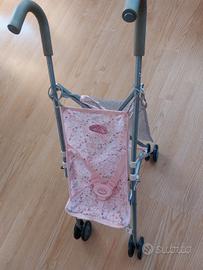 passeggino bambole  piegevole 