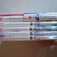 Il mio matrimonio felice manga 1-5 con 5 special 