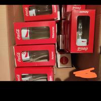 bicchieri Coka-Cola  i magici :mamma papà amore 