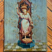 dipinto antico firmato