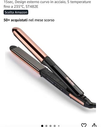 Piastra babyliss nuova