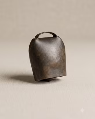 Campanaccio d'Epoca in Bronzo/Ferro – Pezzo Unico
