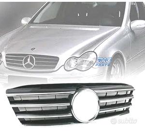GRIGLIA MERCEDES CLASSE C W203 4P 00-07 LOOK AMG