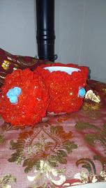 portaoggetti fatto a mano