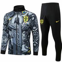 Tuta brasile edizione speciale con zip intera.