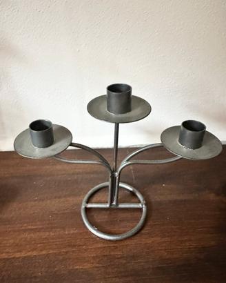 IKEA Vintage - Candelabro Scultoreo 3 Bracci