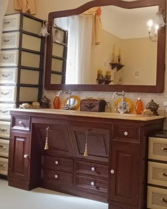 mobile bagno doppio lavabo 