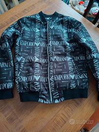 Giacca Bomber Emporio Armani Nera Taglia L