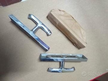 Martelline per finestre in ottone cromato