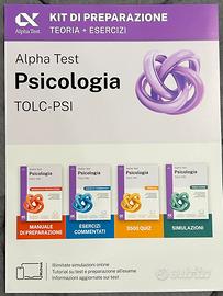 ALPHA TEST PSICOLOGIA TOLC PSI KIT DI PREPARAZIONE
