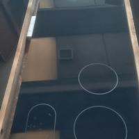 Piano cottura a induzione  con lavabo 245x70