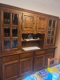 Credenza in noce
