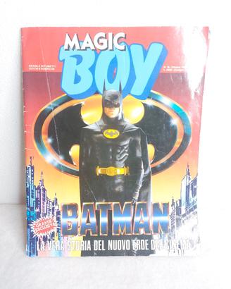 Magic boy rivista N.18 Batman Ottobre 1989