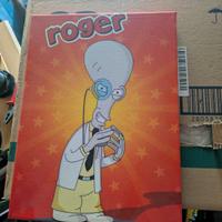 Quadro canvas Roger – American Dad