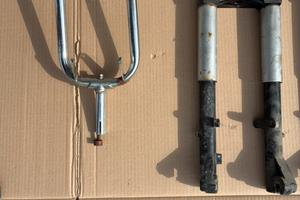 Forcella manubrio piaggio si