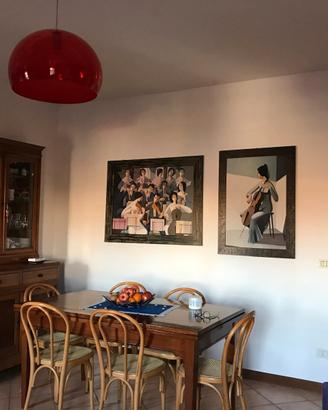 Lampadario Kartell Rosso trasparente  - Originale 