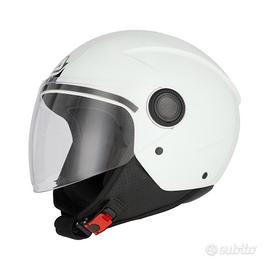 CASCO JET BREZZA KID bianco lucido bimbo