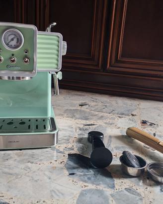 Macchina caffè stile vintage