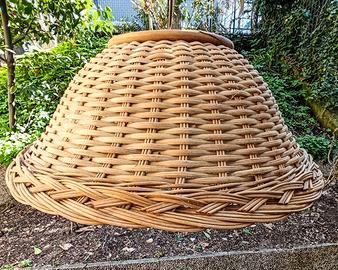 lampadario rattan
