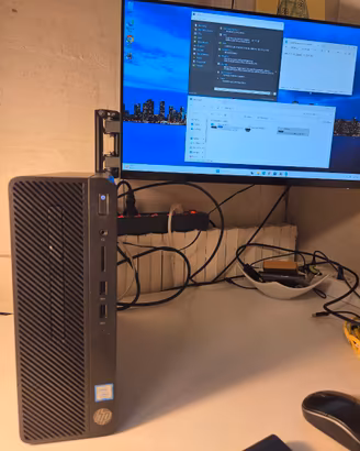 PC HP/i3-8100/8GBDDR4/SSD NVMe 256GB + HDD 1TB/Win