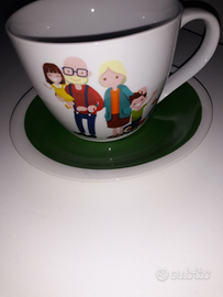 Tazza grande con piattino