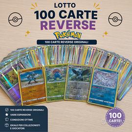 Lotto 100 carte reverse 
