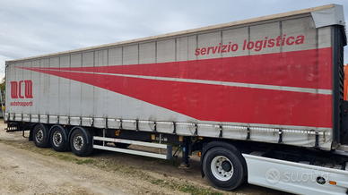 Semirimorchio Merker coils piantane sterzante 2010