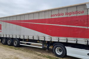 Semirimorchio Merker coils piantane sterzante 2010