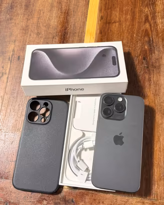 Iphone 15 PRO 256GB Titanio Black