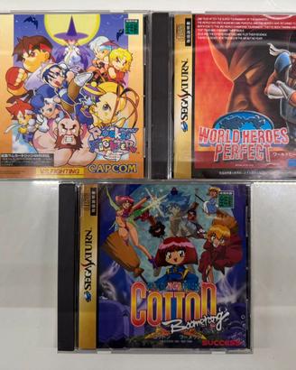 Giochi Sega Saturn versione Jap, come nuovi