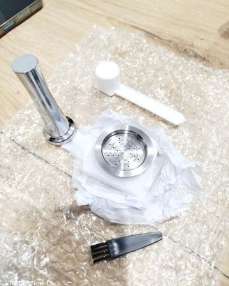 Cafilas Capsule di Caffè Ricaricabili di Acciaio I