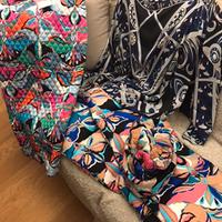 Sciarpa cappello gonna maglia Pucci